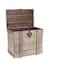 Household Essentials Antiqued Decorative Trunk (Medium)